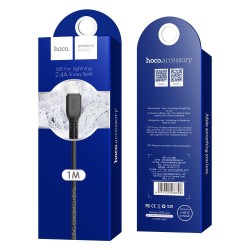 Καλώδιο σύνδεσης Hoco X20 Flash USB σε Lightning 2.0A Μαύρο 1m