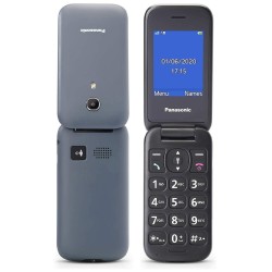 Panasonic KX-TU400EXG Γκρι 2.4" με MicroSD, Bluetooth, Κάμερα, Μεγάλα Γράμματα και Πλήκτρο SOS