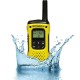 Walkie Talkie Motorola Go Anywhere PMR T92 IP67 Μαύρο-Κίτρινο με Φακό Led και Υποδοχή Hands Free 2.5mm. Εύρος Κάλυψης 10km