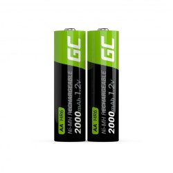 Μπαταρία Επαναφορτιζόμενη Green Cell GR06 HR6 2000 mAh size AA 1.2V Τεμ. 2