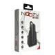 Bluetooth Hands Free Noozy BH80 V.5.0 με Βάση Φόρτισης Επιτραπέζια και Αεραγωγού Αυτόματης Ενεργοποίησης Multi Pairing Γκρι