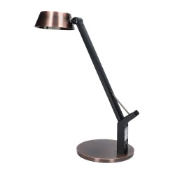 Φωτιστικό με Λάμπα LED Maxcom ML4400 Lumen 480 Lumens, με Πτυσσόμενο Βραχίονα και Ρύθμιση Έντασης Χάλκινο