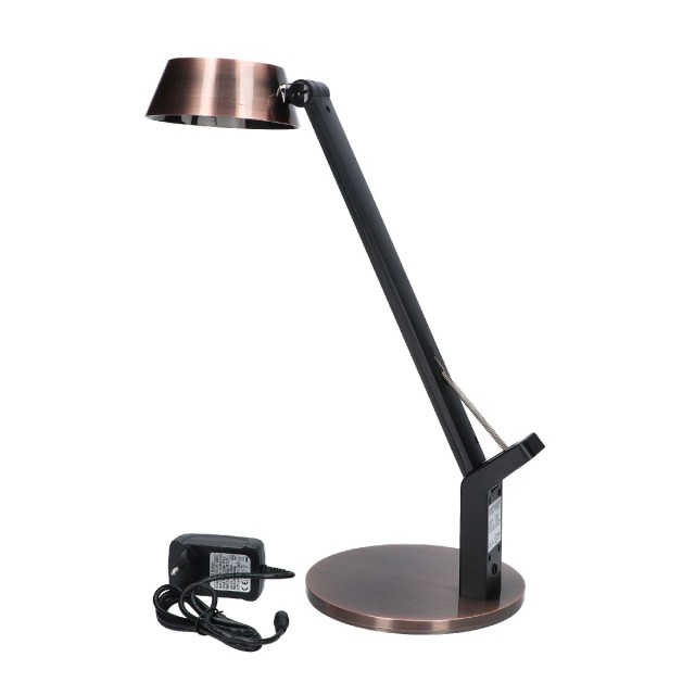 Φωτιστικό με Λάμπα LED Maxcom ML4400 Lumen 480 Lumens, με Πτυσσόμενο Βραχίονα και Ρύθμιση Έντασης Χάλκινο