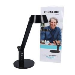 Φωτιστικό με Λάμπα LED Maxcom ML4400 Lumen 480 Lumens, με Πτυσσόμενο Βραχίονα και Ρύθμιση Έντασης Μαύρο