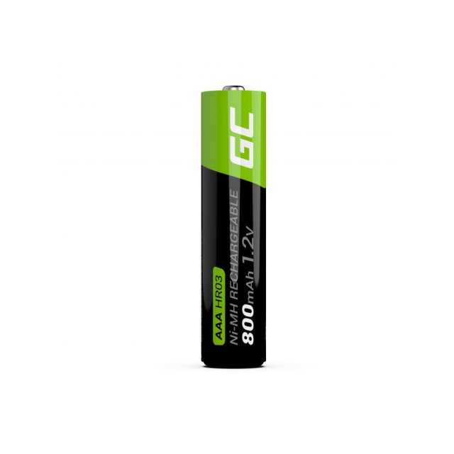 Μπαταρία Επαναφορτιζόμενη Green Cell GR04 800 mAh size AAA HR033 1.2V Τεμ. 4