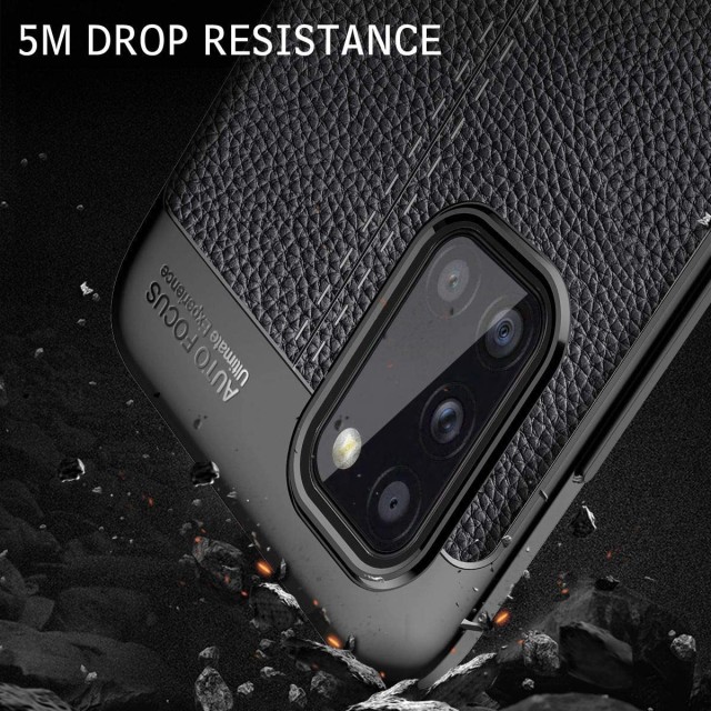 Θήκη Ancus AutoFocus Shock Proof για Samsung A02 A022F A02s A025F Σκούρο Μπλε