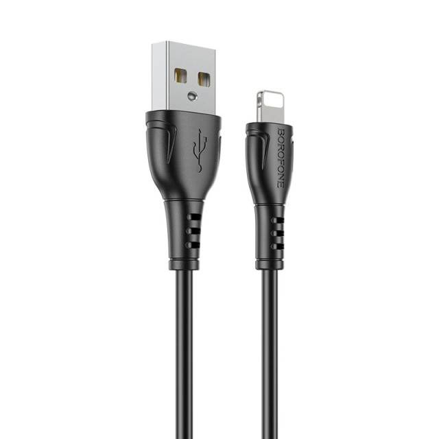 Καλώδιο Borofone BX51 Triumph USB σε Lightning 2.4A Μαύρο 1m