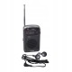 Φορητό Ραδιόφωνο N'oveen PR150  AM/FM, με Hands Free 3.5mm,με Λειτουργία  Μπαταρίας 2 x 1,5V AAA  Μαύρο