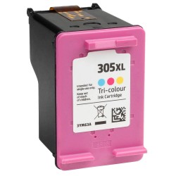 Μελάνι HP Συμβατό 305XL Σελίδες:375 Colour για Deskjet, Deskjet Plus, ENVY, ENVY PRO, 2320, 2710, 2720, 2721, 2722, 2723
