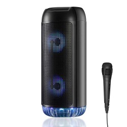 Φορητό Ηχείο Bluetooth Media-Tech Partybox Karaoke MT3174 30W RMS, AUX-IN, 3.5mm, BT 5.0, USB, Micro SD, Ραδιόφωνο, Μικρόφωνο με LED Φωτισμό