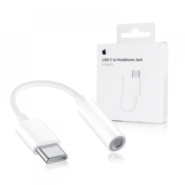 Αντάπτορας Handsfree Apple USB-C σε 3.5mm Θηλυκό MU7E2ZM/A Original