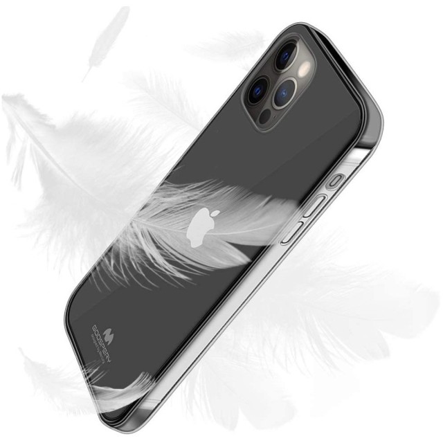 Θήκη Jelly Goospery για Apple iPhone 12 Pro Max Διάφανο