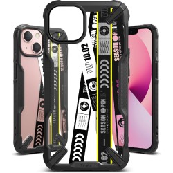 Θήκη TPU Ringke Fusion-X Design για Apple iPhone 13 Mini Ticket Band