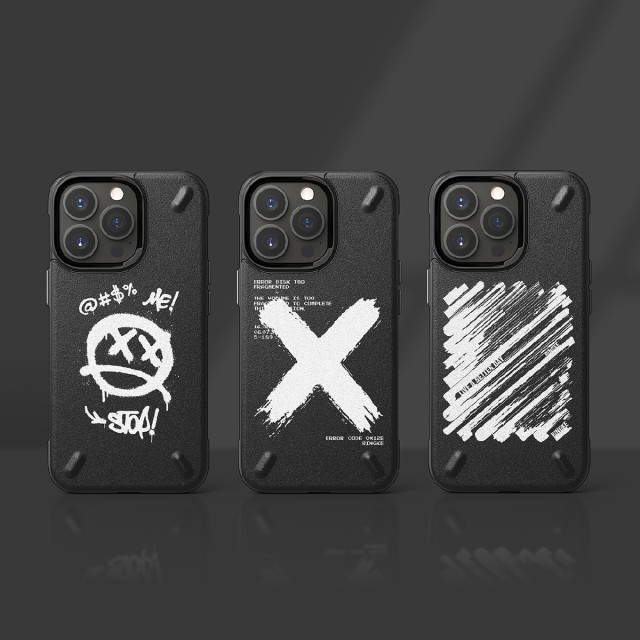 Θήκη TPU Ringke Onyx Design για Apple iPhone 13 Pro Graffiti