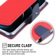 Θήκη Book Goospery Fancy Diary για Apple iPhone 13 Pro Max Κόκκινο - Μπλε