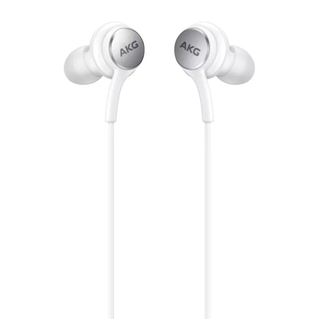 Hands Free Stereo Samsung Earphones EO-IC100BW USB-C Λευκό με Μικρόφωνο και Πλήκτρο Λειτουργίας 1,2μ