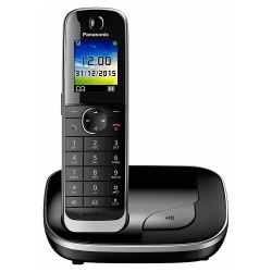 Ασύρματο Ψηφιακό Τηλέφωνο Panasonic KX-TGJ310GRB Μαύρο με Χτυπημένη Συσκευασία Μαύρο