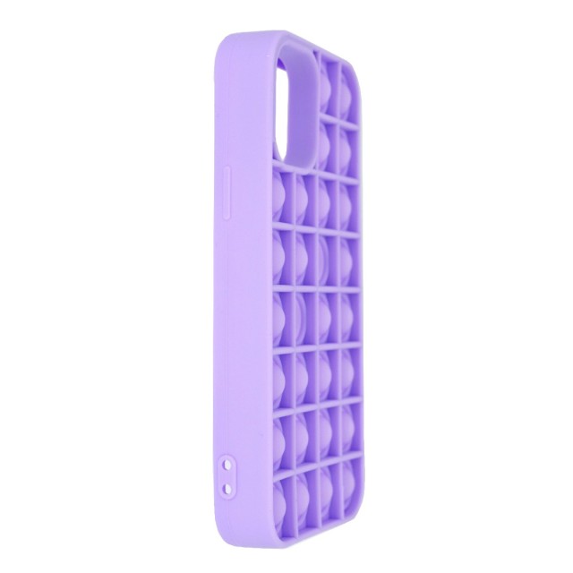 Θήκη Ancus TPU Pop It για Apple iPhone 12 / 12 Pro Μωβ