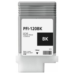 Μελάνι CANON Συμβατό PFI-120BK 130ml Σελίδες:6000 Black για Σειρά IPF Μοντέλα TM-200, TM-205, TM-300, TM-305