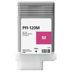 Μελάνι CANON Συμβατό PFI-120M 130ml Σελίδες:6000 Magenta για Σειρά IPF Μοντέλα TM-200, TM-205, TM-300, TM-305