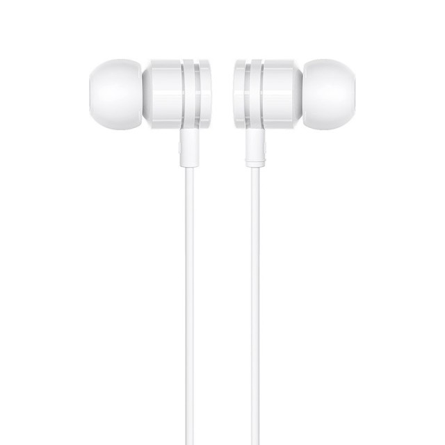 Hands Free Ancus Harmony MD44 in-Earbud Stereo 3.5mm Λευκό με Μικρόφωνο και Πλήκτρο Λειτουργίας 1,2μ