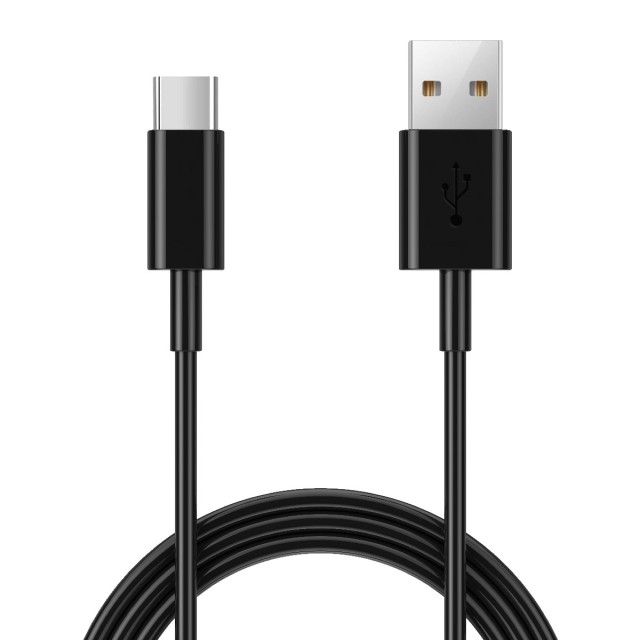 Καλώδιο Σύνδεσης και Φόρτισης Ancus Flow E44 USB σε USB-C 2.0A 480Mbps Data Transfer Μαύρο 1μ.