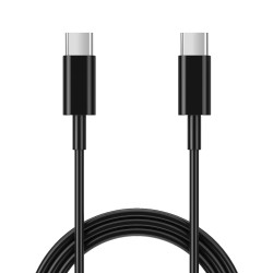 Καλώδιο Σύνδεσης και Φόρτισης Ancus Flow E44 USB-C σε USB-C 2.0A 480Mbps Data Transfer Μαύρο 1μ