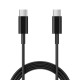 Καλώδιο Σύνδεσης και Φόρτισης Ancus Flow E44 USB-C σε USB-C 2.0A 480Mbps Data Transfer Μαύρο 1μ