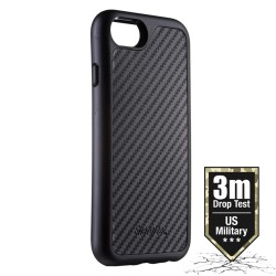 Θήκη Shockproof Carbon Energizer με Πιστοποίηση Drop Test 3 Μέτρων για Apple iPhone 7 / 8 / SE (2020) Μαύρο