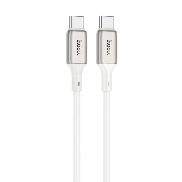 Καλώδιο σύνδεσης Hoco X66 Howdy PD 60W USB-C σε USB-C 3.0A 1m Λευκό