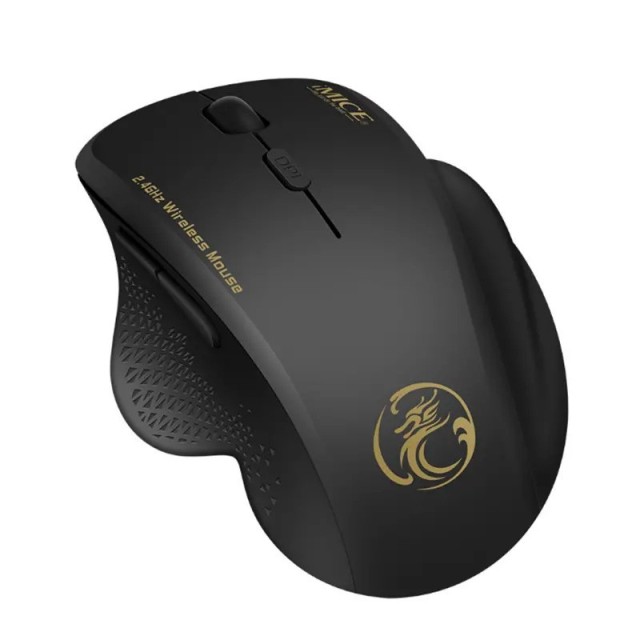 Ασύρματο Ποντίκι iMICE 6G Gaming Mouse1600dpi 2.4GHz Μαύρο