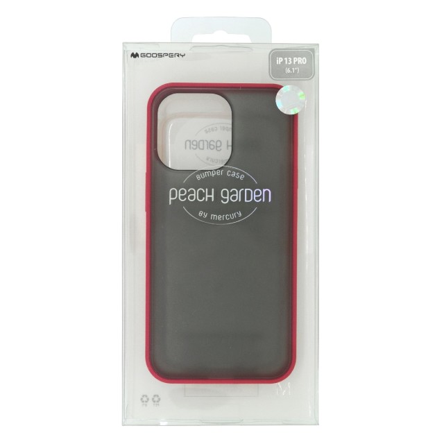 Θήκη Goospery Peach Garden Bumper για Apple iPhone 13 Pro Κόκκινο