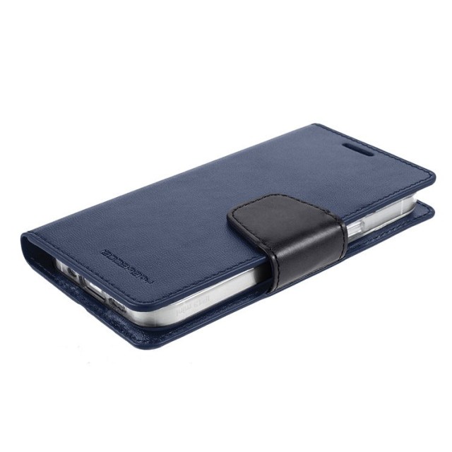 Θήκη Book Goospery Sonata Diary Case για Apple iPhone 13 Pro Μπλέ-Μαύρο