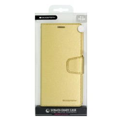 Θήκη Book Goospery Sonata Diary Case για Apple iPhone 13 Pro Max Χρυσό