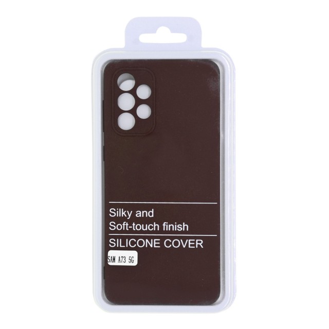 Θήκη Ancus Silicon Liquid for Samsung SM-A736 Galaxy A73 5G Μπορντώ