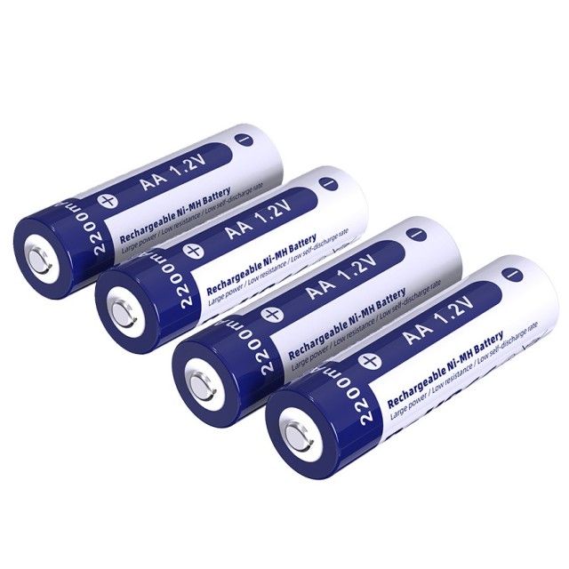 Μπαταρία Επαναφορτιζόμενη Xtar 2200mAh Ni-MH 1.2V Τεμ. 4 με Κουτί Αποθήκευσης AA