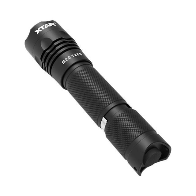 Σετ Φακός Xtar B20 Sports 1200 Lumens IPX8 Απόσταση 240m με Μπαταρία 21700 4900mAh και Φορτιστή SC1