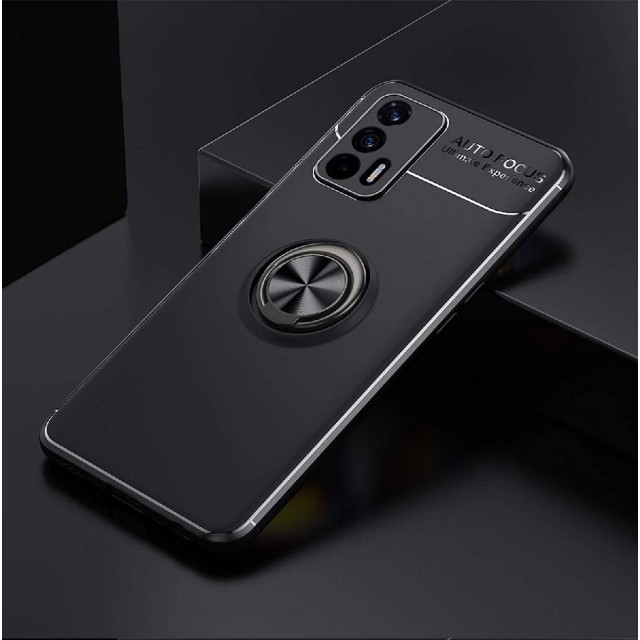 Θήκη Ancus Autofocus Shock Proof με Ring Holder για Realme GT 5G Μαύρο