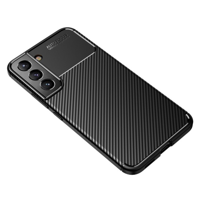 Θήκη Ancus AutoFocus Carbon Fiber για Samsung SM-S906 Galaxy S22+ 5G Μαύρη