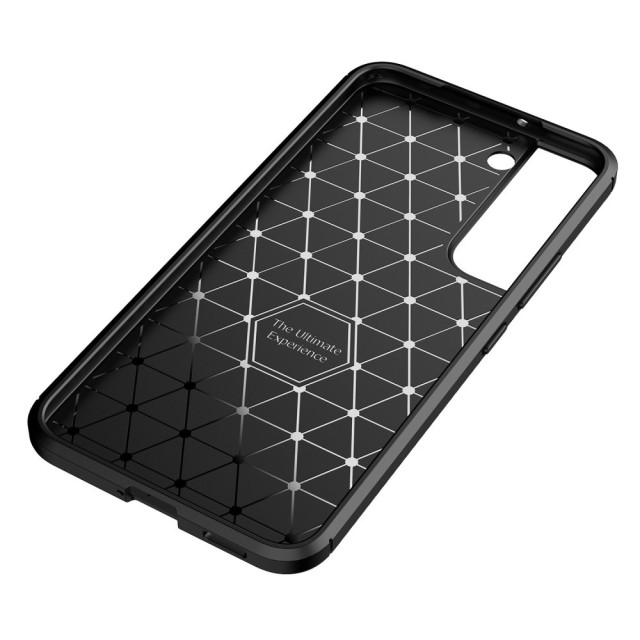 Θήκη Ancus AutoFocus Carbon Fiber για Samsung SM-S906 Galaxy S22+ 5G Μαύρη