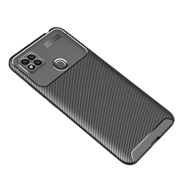 Θήκη Ancus AutoFocus Carbon Fiber για Xiaomi Redmi 9C Μαύρη