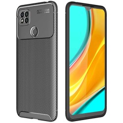 Θήκη Ancus AutoFocus Carbon Fiber για Xiaomi Redmi 9C Μαύρη