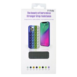 Θήκη Ancus TPU Pop It για Apple iPhone 11 Pro Max Σκούρο Πράσινο