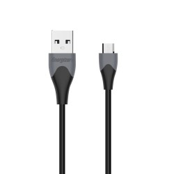 Καλώδιο Σύνδεσης Energizer Bicolor 2.4A Micro-Usb 1.2m Μαύρο