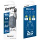 Φορτιστής Ταξιδίου Energizer A65MU PD65W Γρήγορης Φόρτισης 1 x USB-C 1 x USB-A   EU / UK / US Ασημί GaN Tech