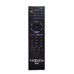 Τηλεχειριστήριο Noozy RC20 για Τηλεοράσεις Sony Άμεσης Αντικατάστασης χωρίς Προγραμματισμό