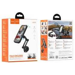 Βάση Στήριξης Hoco CA101 Rider Ποδηλάτου και Μηχανής με Αδιάβροχη Θήκη IPX4  για 4.5"-7"