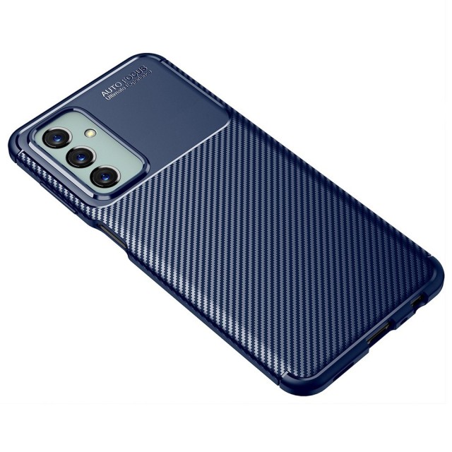 Θήκη Ancus AutoFocus Carbon Fiber για Samsung M13 M135 M23 M236 Μπλέ