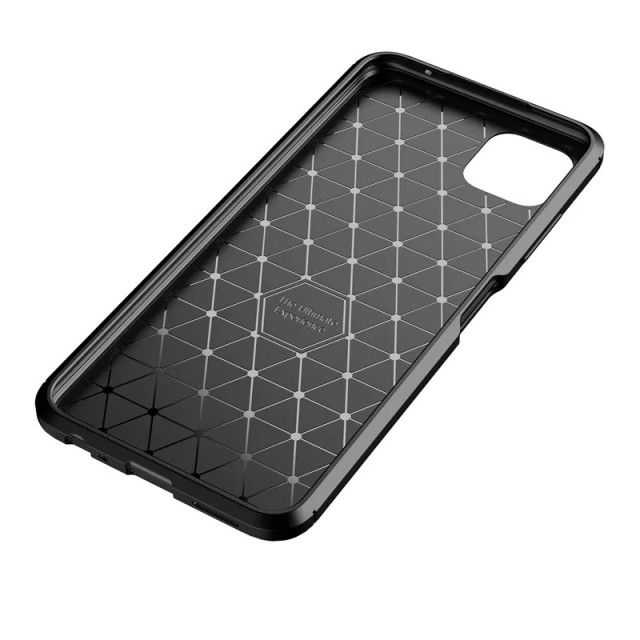 Θήκη Ancus AutoFocus Carbon Fiber για Samsung SM-A226 Galaxy A22 5G Μαύρη