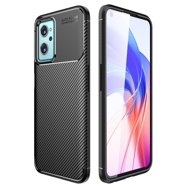 Θήκη Ancus AutoFocus Carbon Fiber για Realme 9i Μαύρη